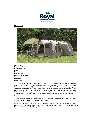 Royal Leisure Tent 6 owners manual user guide