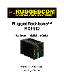 RuggedCom Network Hardware RX1512 owners manual user guide