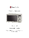 Russell Hobbs Microwave Oven RHM2009S owners manual user guide