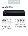 Russound Speaker System CAS44 owners manual user guide