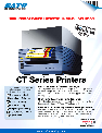 SATO Printer CT Series owners manual user guide