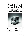 SATO Printer M-8400RV owners manual user guide