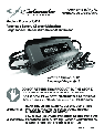 Schumacher Battery Charger SP3 owners manual user guide