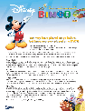 Screenlife Video Games Disney Bingo owners manual user guide