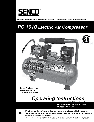 Senco Air Compressor PC 1010 owners manual user guide