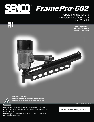 Senco Nail Gun FramePro 502 owners manual user guide