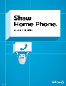 Shaw Telephone digital Phone owners manual user guide