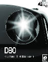 Sim2 Multimedia Projector D80 owners manual user guide