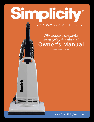 Simplicity Vacuum Cleaner 520E owners manual user guide