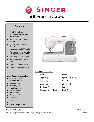 Singer Sewing Machine 2009 owners manual user guide