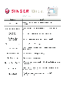 Singer Sewing Machine 3221 owners manual user guide