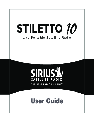 Sirius Satellite Radio Car Satellite Radio System 100306B owners manual user guide
