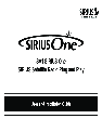 Sirius Satellite Radio Car Satellite Radio System SV1 owners manual user guide