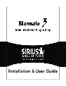 Sirius Satellite Radio Satellite Radio STARMATE 3 owners manual user guide