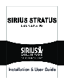 Sirius Satellite Radio Stereo System AM/FM SV3 owners manual user guide