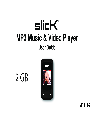 Slick MP3 Player MP413-2 owners manual user guide