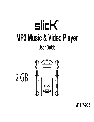 Slick MP3 Player MP416SP-2 owners manual user guide
