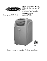 Soleus Air Air Conditioner KY-34 owners manual user guide