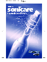 Sonicare Electric Toothbrush HX4872 owners manual user guide
