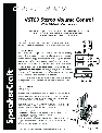 SpeakerCraft Stereo Amplifier VST60 owners manual user guide