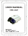 Speco Technologies Security Camera CVC6IilTB owners manual user guide