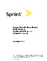 Sprint Nextel Modem U720 owners manual user guide