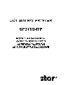 Star Micronics Printer SP317/347F owners manual user guide