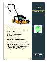 Stiga Lawn Mower 11-3203-26 owners manual user guide