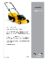 Stiga Lawn Mower 24-3734-43 owners manual user guide