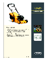 Stiga Lawn Mower TURBO 43 S COMBI owners manual user guide