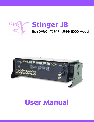 Stinger DVR JPEG 2000 owners manual user guide