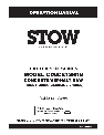 Stow Saw CD6CE13H18 owners manual user guide