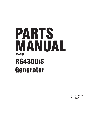 Subaru Portable Generator RG4300iS owners manual user guide