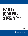Subaru Welding System SGX5000 owners manual user guide