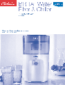 Sunbeam Water Dispenser WF6000 owners manual user guide