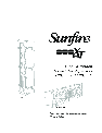 Sunfire Speaker XT SERIES owners manual user guide