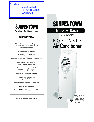 Sunpentown Intl Air Conditioner WA-7500M owners manual user guide