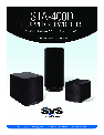 SV Sound Car Speaker PB12-NSD owners manual user guide