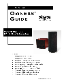 SV Sound Speaker SB12-Plus owners manual user guide