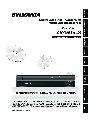 Sylvania DVR ZV450SL8 owners manual user guide