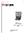 Tatung DVD Recorder TDR-22XX owners manual user guide