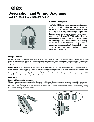 Telex Headphones PH-3500 owners manual user guide