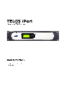 Telos Network Router iPort owners manual user guide