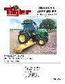 Tiger Mowers Lawn Mower JD 5065M owners manual user guide