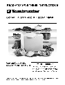 Toastmaster Bread Maker 1170X owners manual user guide