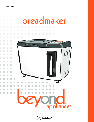 Toastmaster Bread Maker WBYBM1 owners manual user guide