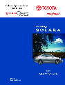 Toyota Network Cables 00452-PRG07-SOL owners manual user guide