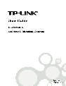 TP-Link Car Stereo System TL-ANT2409A owners manual user guide