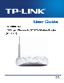TP-Link Modem TD-W8951NB owners manual user guide