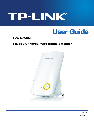 TP-Link Network Router 1.0.0 1910010798 owners manual user guide